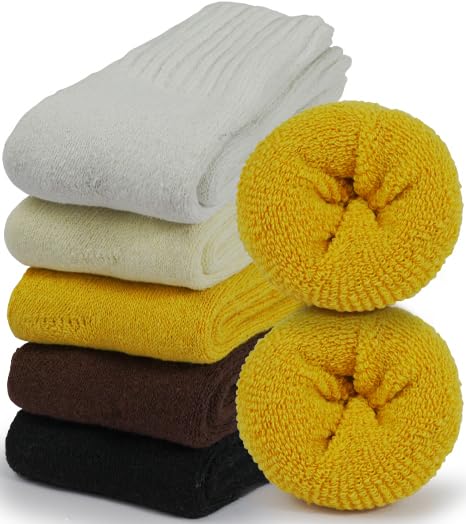 LiaLush Boot Socks for Women – Winter Thick Warm Cozy Crew Socks | Great Christmas Gift