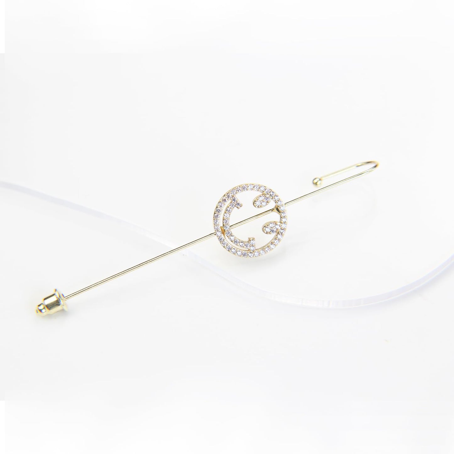 Vintage Ear Wrap Crawler Hook Earrings – Crystal CZ Ear Cuff Climbers | LiaLush