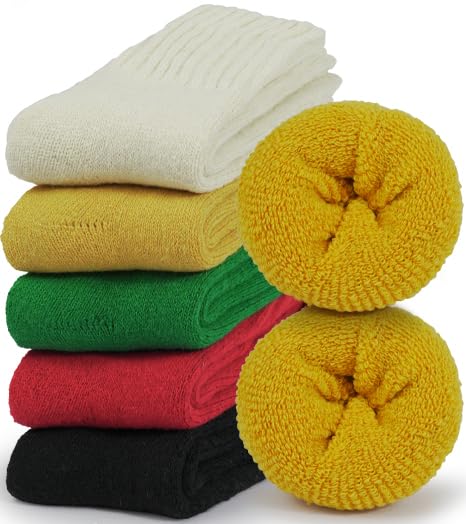 LiaLush Boot Socks for Women – Winter Thick Warm Cozy Crew Socks | Great Christmas Gift
