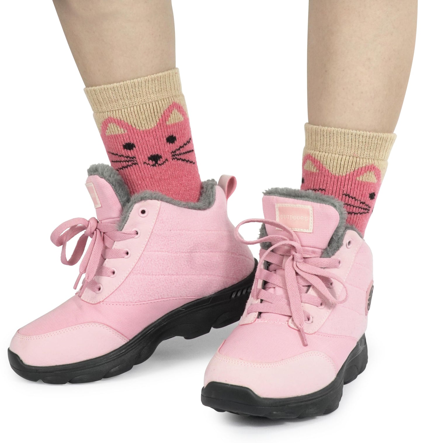 LiaLush Boot Socks for Women – Winter Thick Warm Cozy Crew Socks | Great Christmas Gift