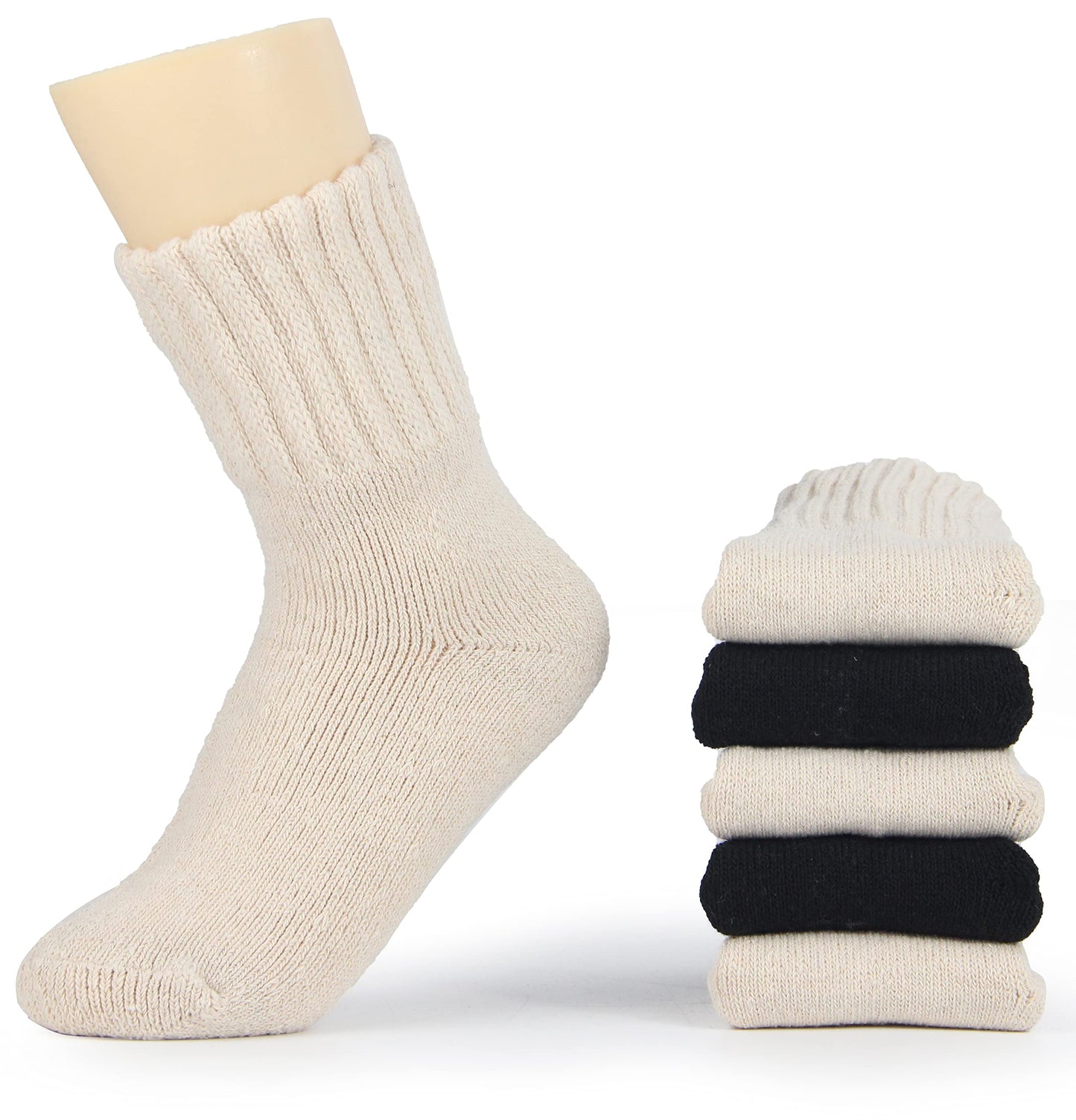 LiaLush Boot Socks for Women – Winter Thick Warm Cozy Crew Socks | Great Christmas Gift