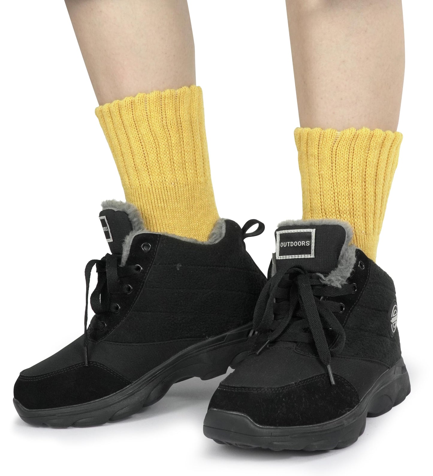 LiaLush Boot Socks for Women – Winter Thick Warm Cozy Crew Socks | Great Christmas Gift
