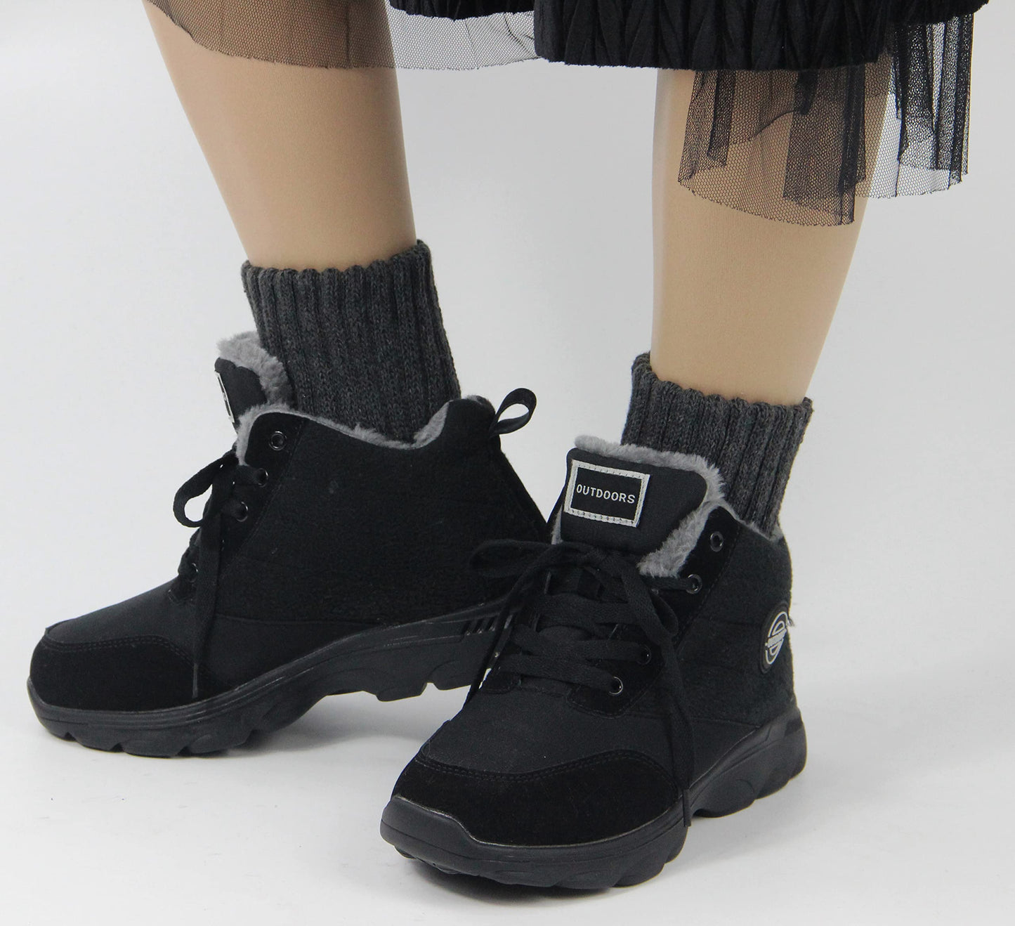 LiaLush Boot Socks for Women – Winter Thick Warm Cozy Crew Socks | Great Christmas Gift