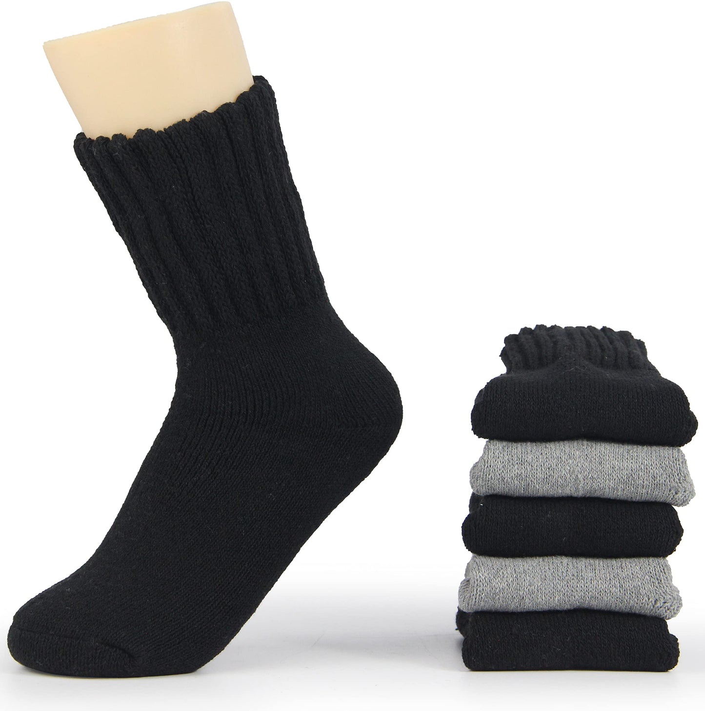 LiaLush Boot Socks for Women – Winter Thick Warm Cozy Crew Socks | Great Christmas Gift