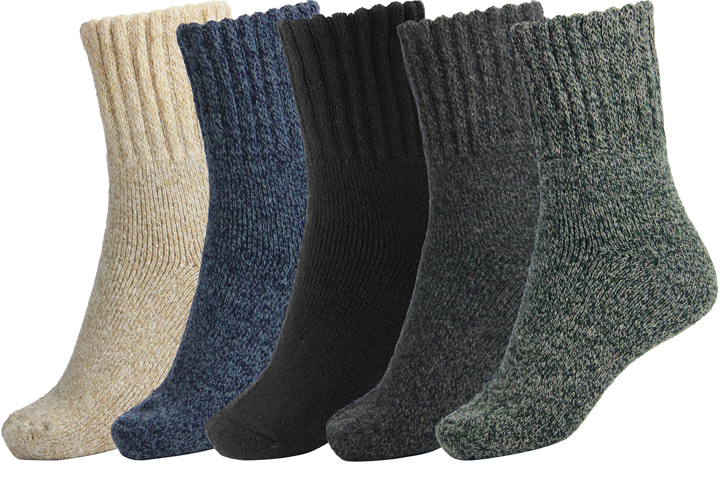 LiaLush Boot Socks for Women – Winter Thick Warm Cozy Crew Socks | Great Christmas Gift