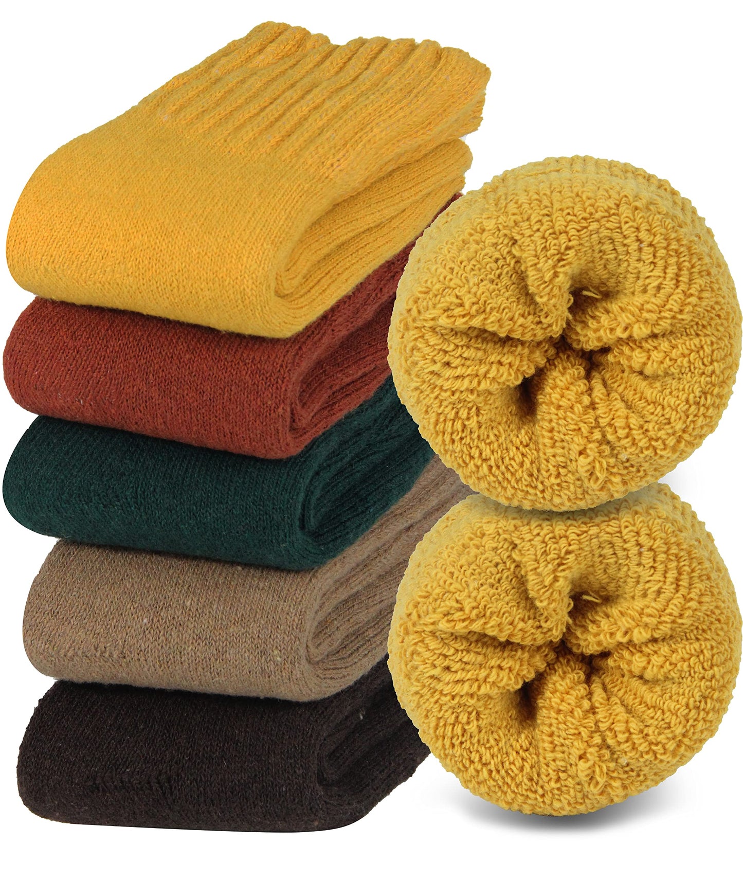 LiaLush Boot Socks for Women – Winter Thick Warm Cozy Crew Socks | Great Christmas Gift