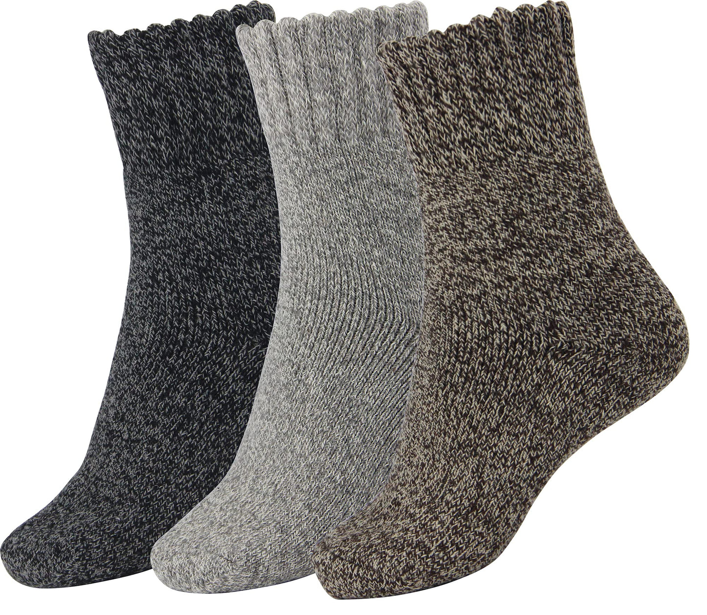 LiaLush Boot Socks for Women – Winter Thick Warm Cozy Crew Socks | Great Christmas Gift